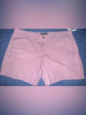 Eddie Bauer Pink Cotton Cargo Shorts
